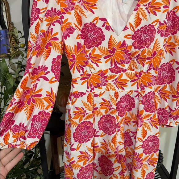 Sugarlips Floral Jumpsuit in Pink and Orange size xs - Picture 3 of 15